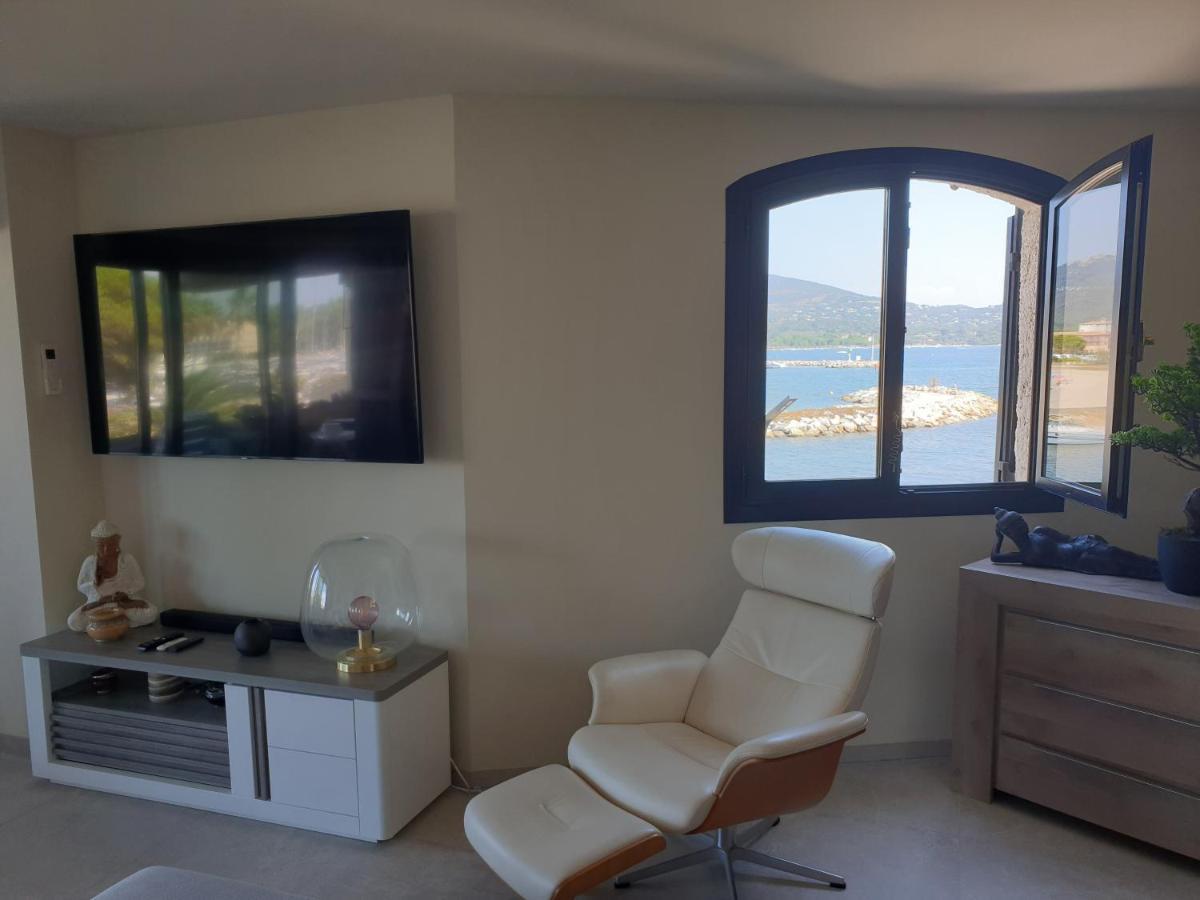Magnifique 2 Pieces Vue Port Et Mer Cogolin Exteriör bild